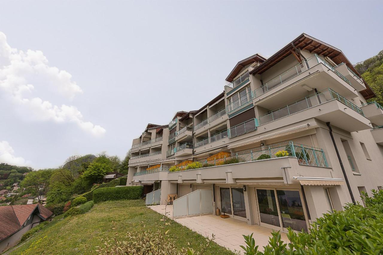 L'Hermitage, 3 Appartements Avec Terrasse, Vue Lac, Parking Et Piscine, Lla Selections By Location Lac Annecy Talloires Ngoại thất bức ảnh