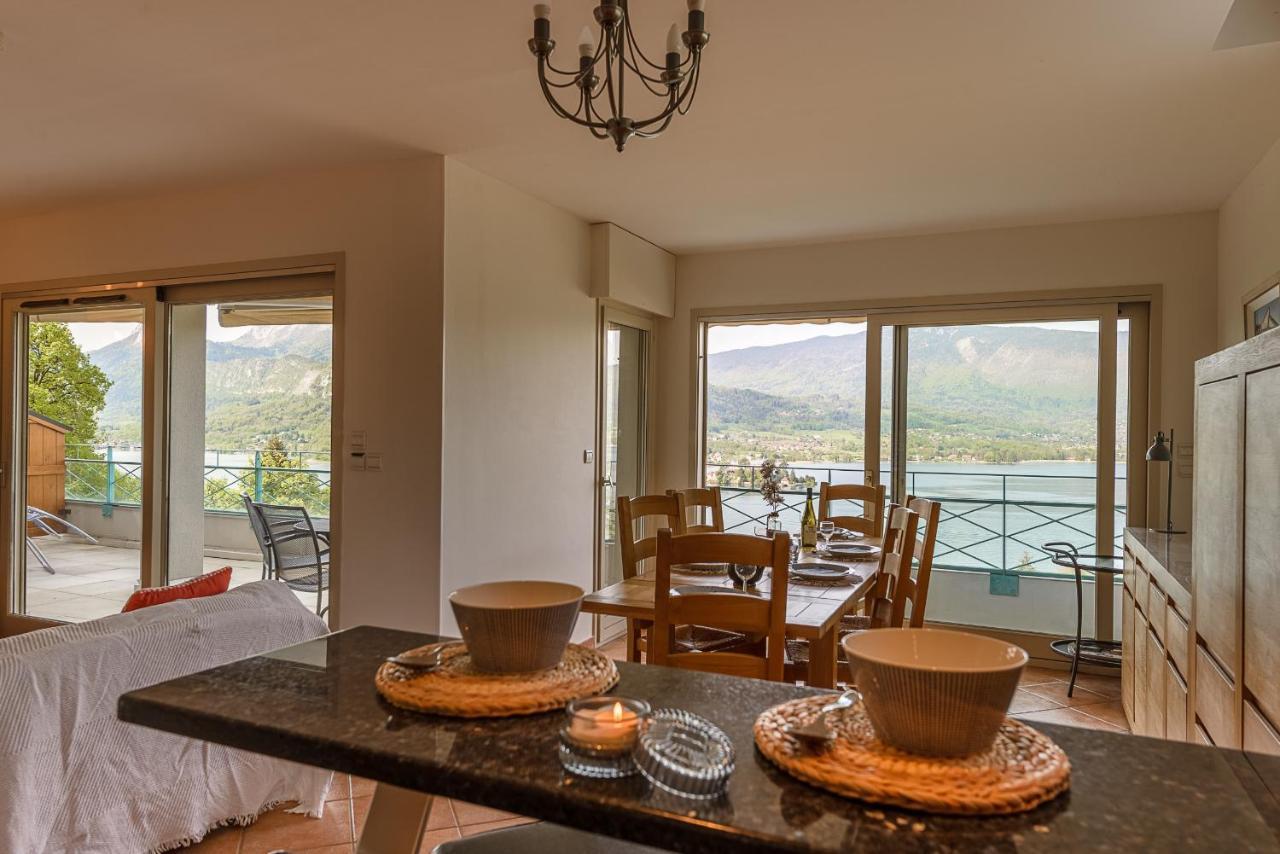 L'Hermitage, 3 Appartements Avec Terrasse, Vue Lac, Parking Et Piscine, Lla Selections By Location Lac Annecy Talloires Ngoại thất bức ảnh