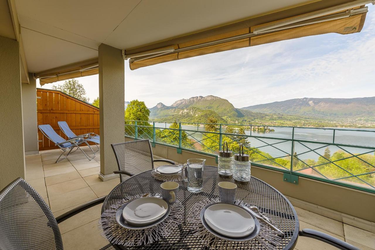 L'Hermitage, 3 Appartements Avec Terrasse, Vue Lac, Parking Et Piscine, Lla Selections By Location Lac Annecy Talloires Ngoại thất bức ảnh