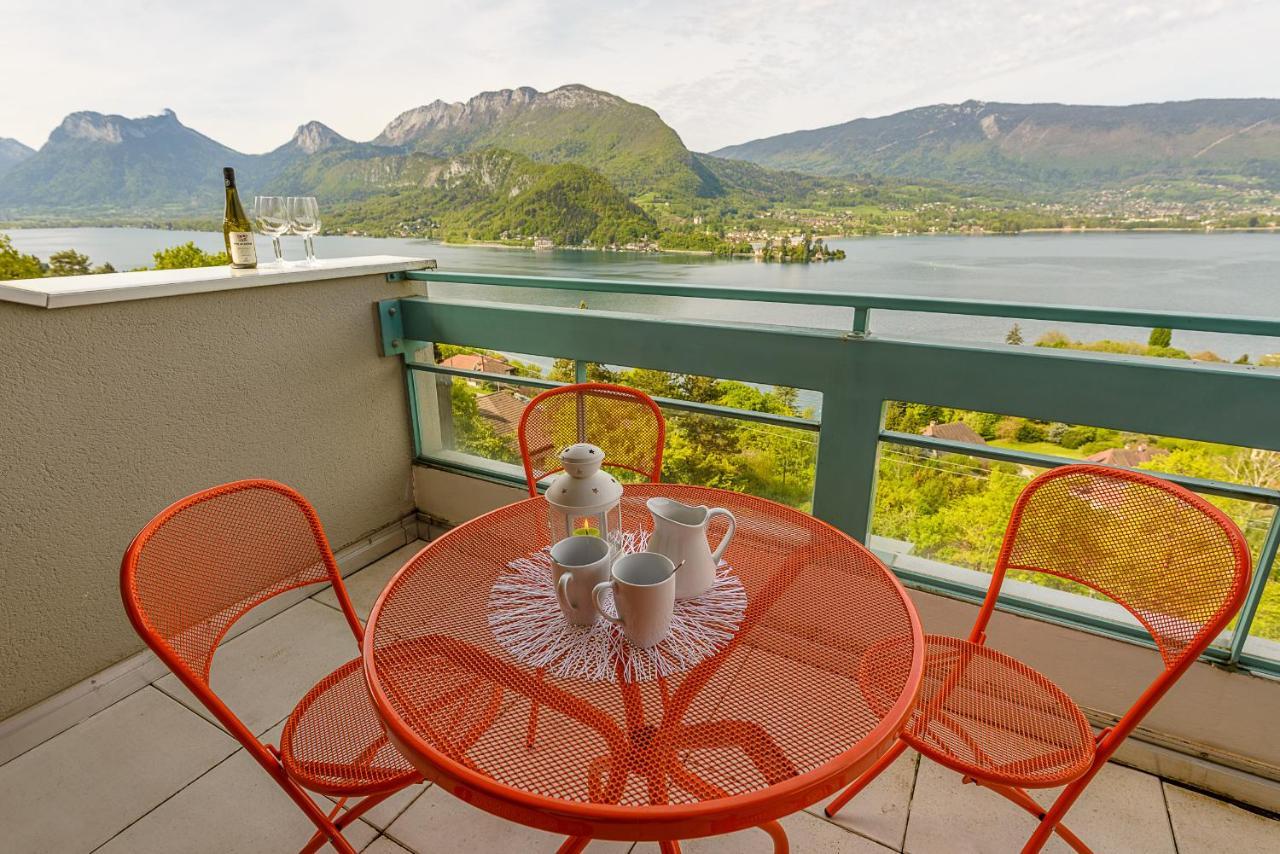 L'Hermitage, 3 Appartements Avec Terrasse, Vue Lac, Parking Et Piscine, Lla Selections By Location Lac Annecy Talloires Ngoại thất bức ảnh