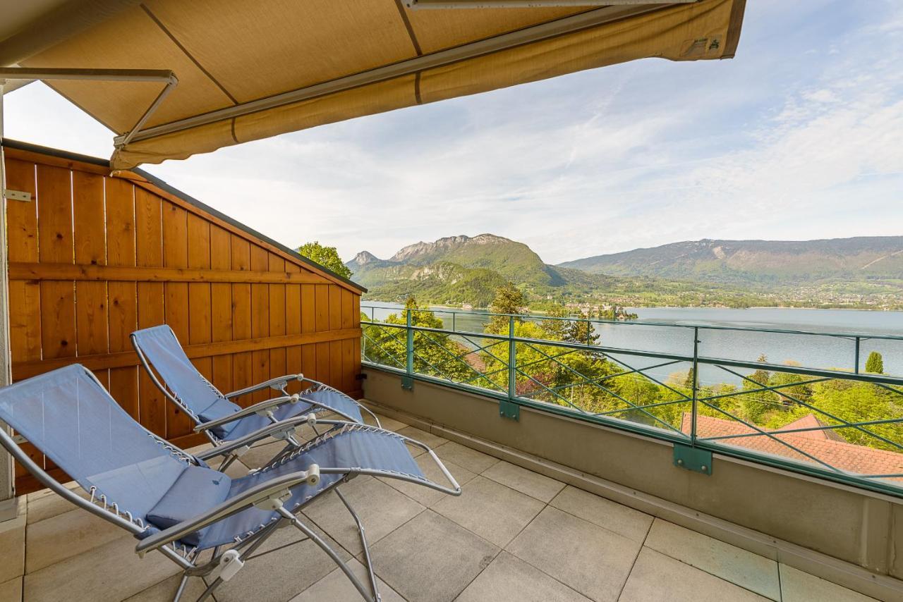 L'Hermitage, 3 Appartements Avec Terrasse, Vue Lac, Parking Et Piscine, Lla Selections By Location Lac Annecy Talloires Ngoại thất bức ảnh