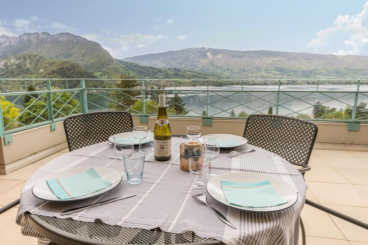 L'Hermitage, 3 Appartements Avec Terrasse, Vue Lac, Parking Et Piscine, Lla Selections By Location Lac Annecy Talloires Ngoại thất bức ảnh