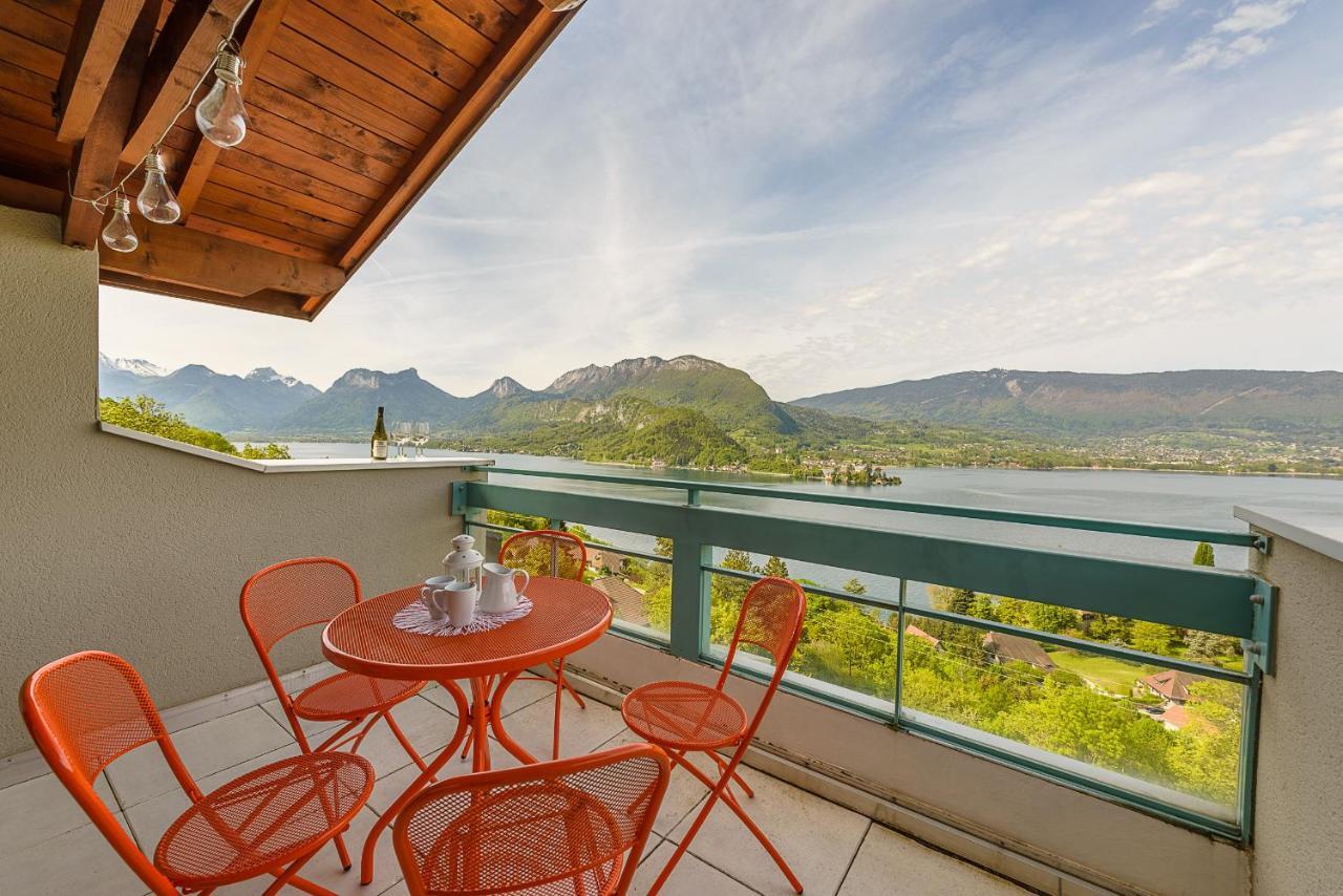 L'Hermitage, 3 Appartements Avec Terrasse, Vue Lac, Parking Et Piscine, Lla Selections By Location Lac Annecy Talloires Ngoại thất bức ảnh